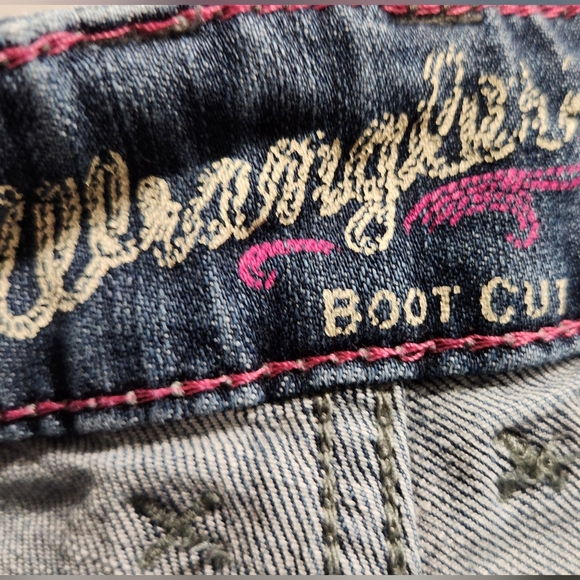 Wrangler Bootcut Denim Jeans , Size 1/2 - Picture 4 of 5